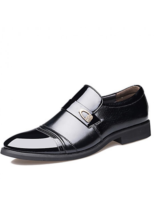 New Style Hot Sale Office & Career/Casual Patent Leather Loafers Black / Brown  