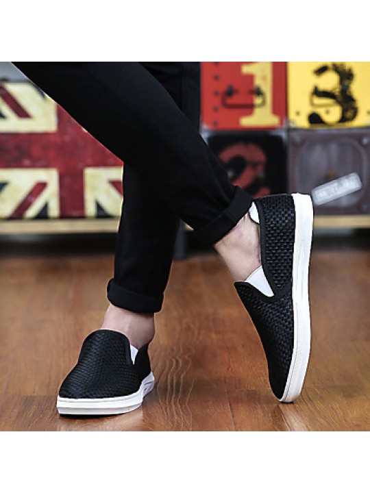 Casual/Outdoor/Travel/Drive Fashion Tulle Leather Slip-on Woven Shoes Multicolor 39-44  