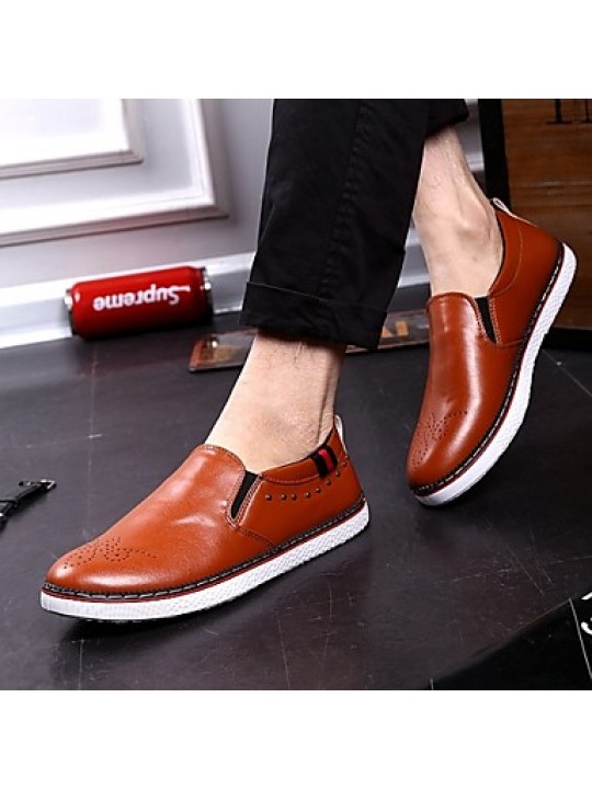   2016 New Style Hot Sale Outdoor / Office / Casual  Loafers Black / Brown / White  