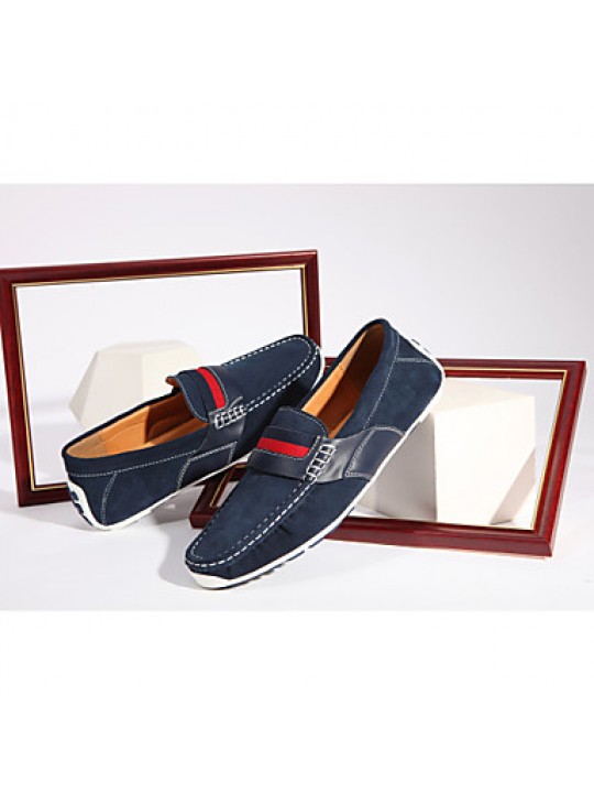   Men's Shoes / Casual Leather Boat Shoes / Fashion Men Flats Shoes/ Fashion Suede Leather Men Loafers  