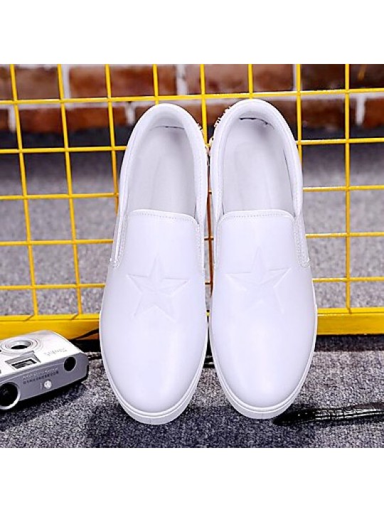   2016 New Style Hot Sale Outdoor / Office / Casual Sunny Loafers Black / White  