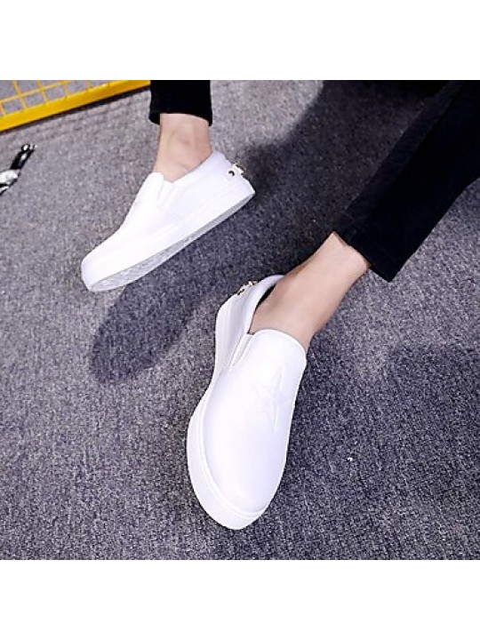   2016 New Style Hot Sale Outdoor / Office / Casual Sunny Loafers Black / White  