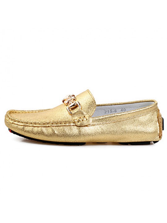 Synthetic Office & Career / Casual Loafers Office & Career / Casual Slip-on Silver / Gold  