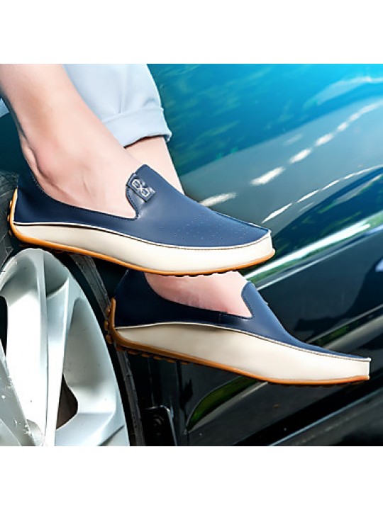 Casual  Loafers Blue/White  