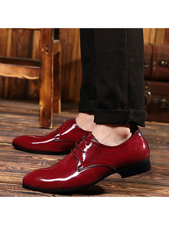 Men's Shoes Office & Career/Party & Evening/Wedding Fashion PU Leather Oxfords Shoes Multicolor 38-43  