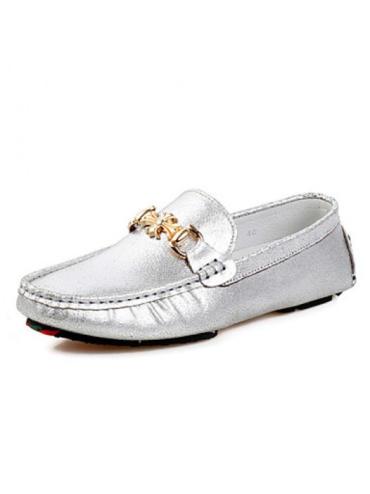 Synthetic Office & Career / Casual Loafers Office & Career / Casual Slip-on Silver / Gold  