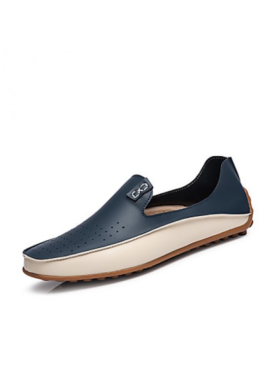 Casual  Loafers Blue/White  