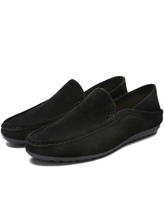 Office & Career / Casual Suede Loafers Black / Blue / Gray  