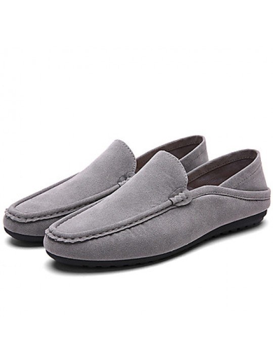 Office & Career / Casual Suede Loafers Black / Blue / Gray  