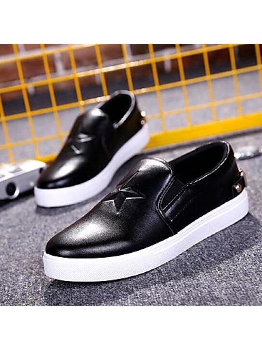   2016 New Style Hot Sale Outdoor / Office / Casual Sunny Loafers Black / White  