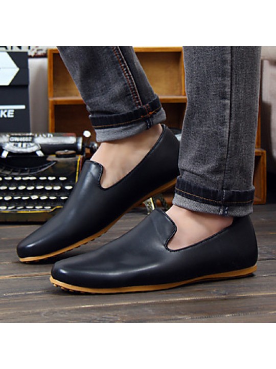 Outdoor / Casual  Loafers Black / White  