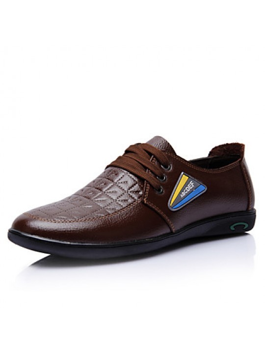 Men's Shoes Casual  Oxfords Black / Blue / Brown / Yellow  