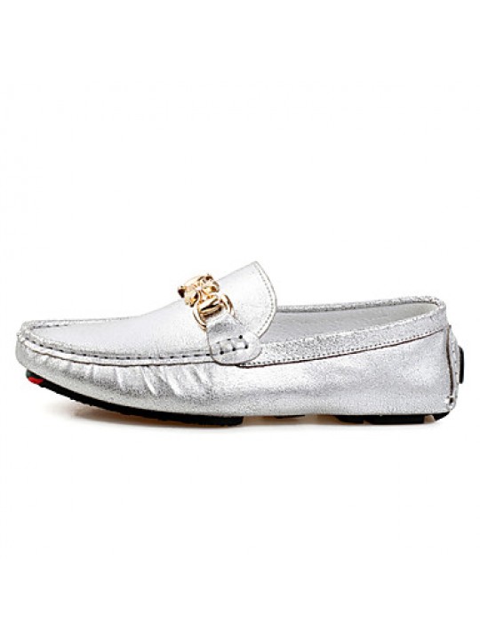 Synthetic Office & Career / Casual Loafers Office & Career / Casual Slip-on Silver / Gold  