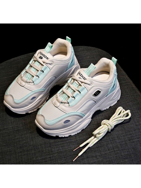 Size:4.5-8.5Women Breathable Platform Sneakers Shoes