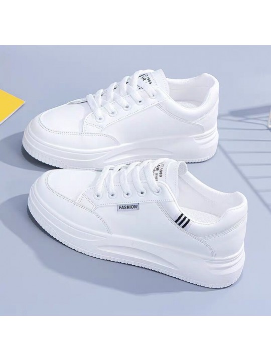 Women Casual Comfortable Breathable Round Toe Thick-Soled Sneaker