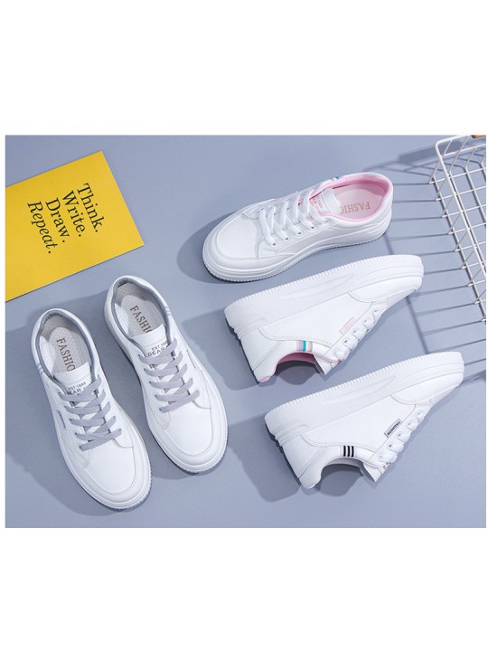 Women Casual Comfortable Breathable Round Toe Thick-Soled Sneaker